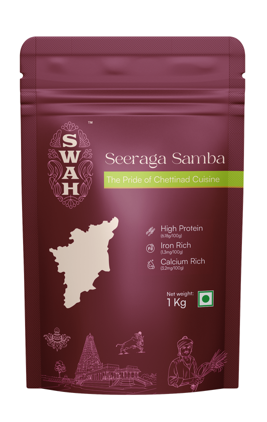 Seeraga Samba –  Aromatic & Light Digestive