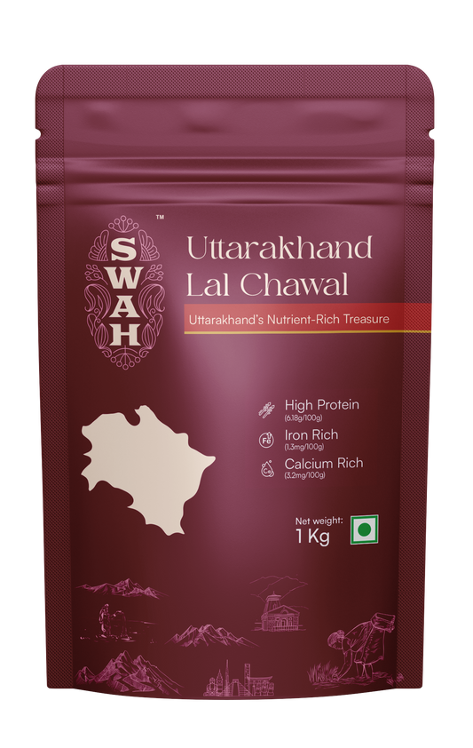 Uttarakhand Lal Chawal - Fiber & Strength